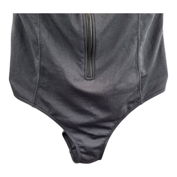 ArteSanDs Black Size 12+ One Piece Swimsuit Front Black Zipper Multi Fit Cup - Picture 9 of 16